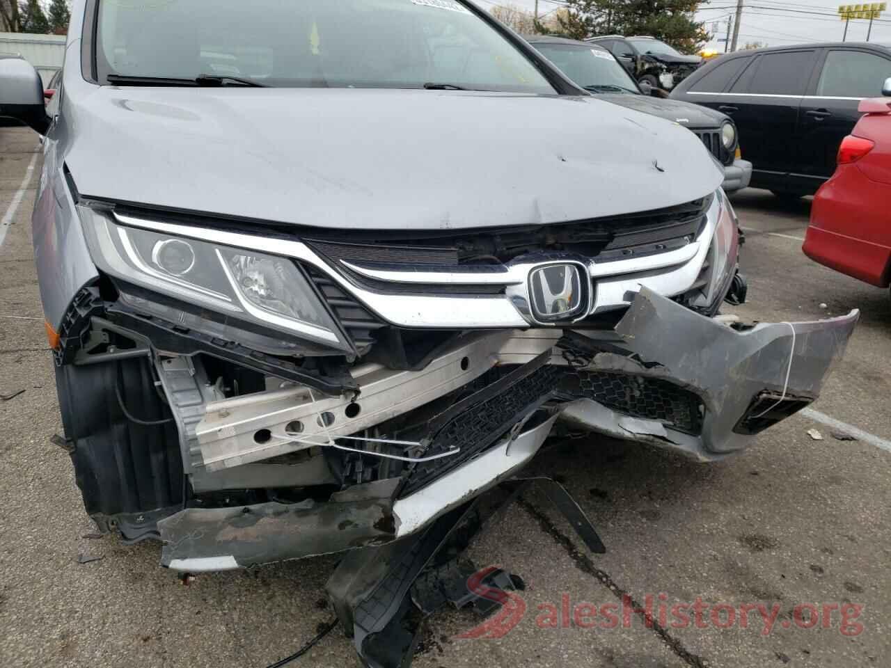 5FNRL6H58JB028679 2018 HONDA ODYSSEY