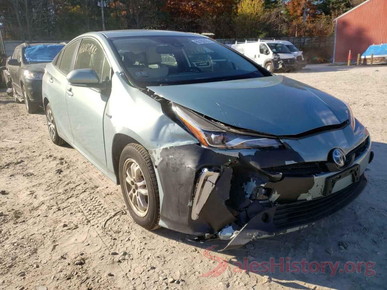 JTDL9RFU0K3001037 2019 TOYOTA PRIUS