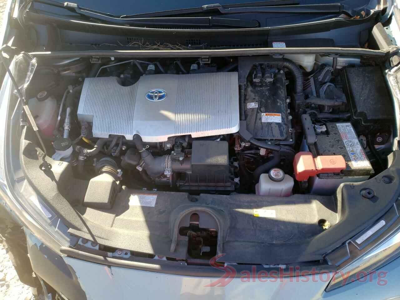 JTDL9RFU0K3001037 2019 TOYOTA PRIUS