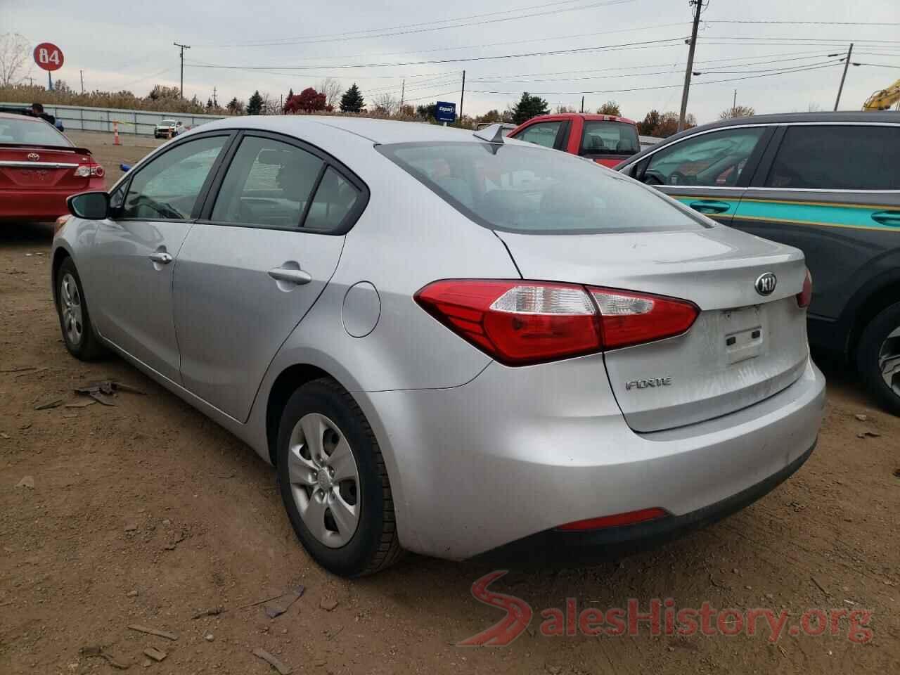 KNAFK4A61G5534133 2016 KIA FORTE