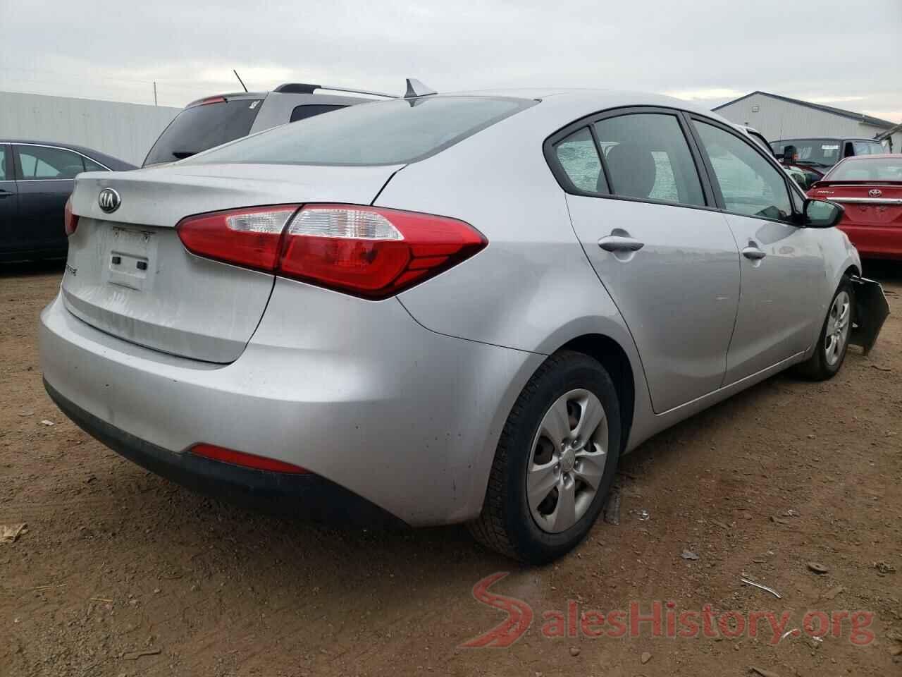 KNAFK4A61G5534133 2016 KIA FORTE