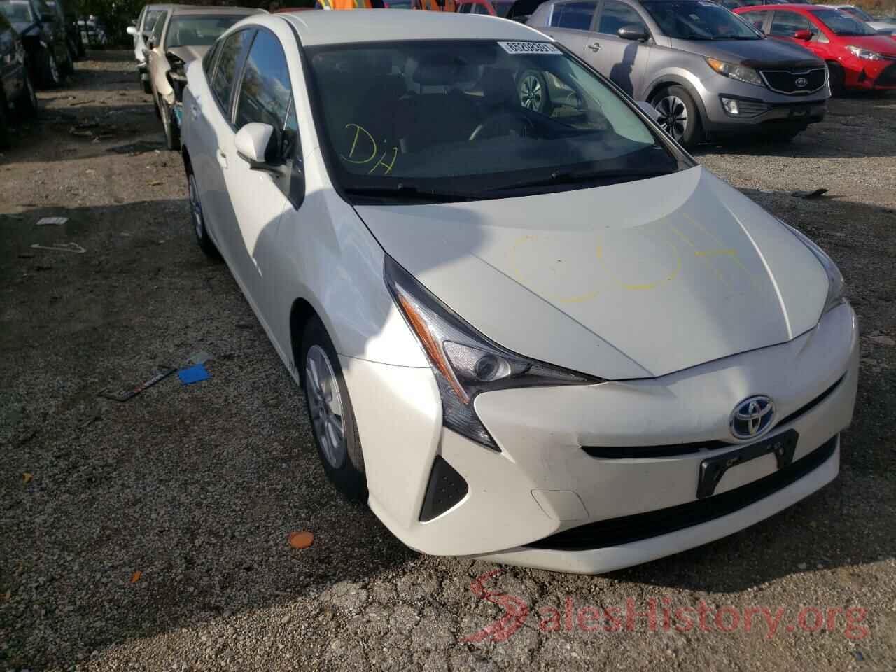 JTDKBRFU0G3001191 2016 TOYOTA PRIUS