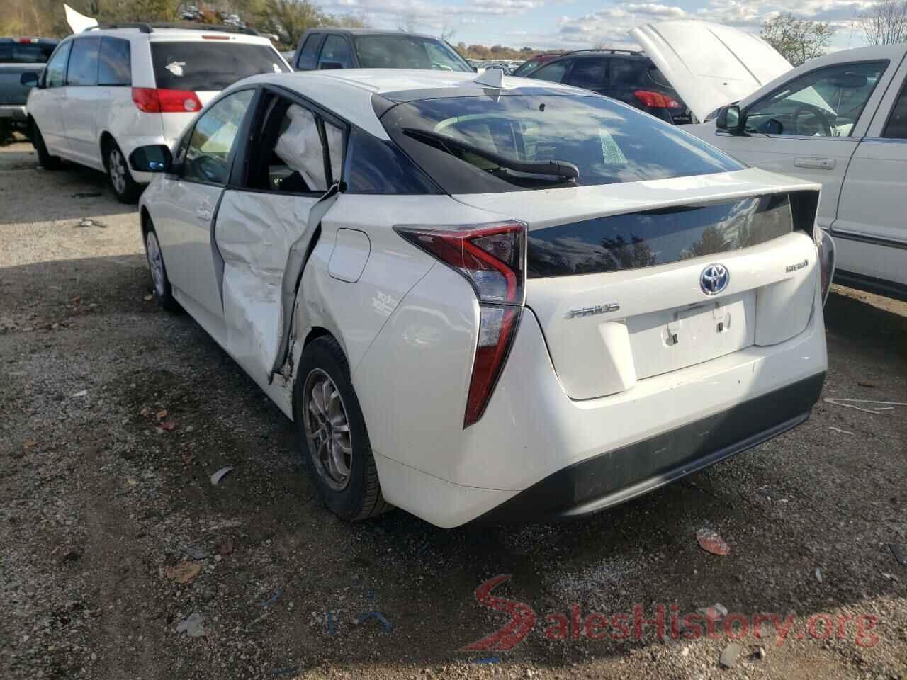 JTDKBRFU0G3001191 2016 TOYOTA PRIUS