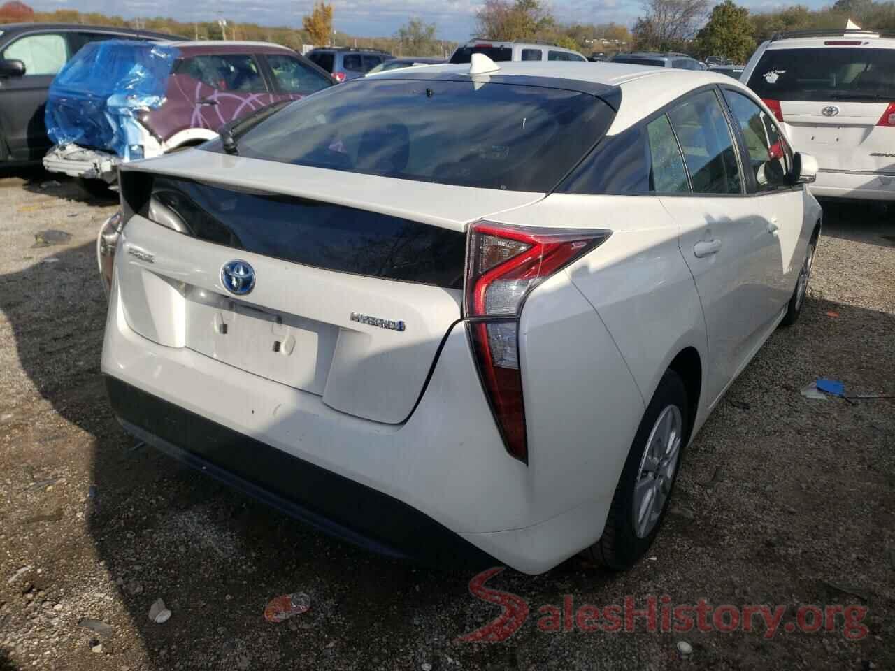 JTDKBRFU0G3001191 2016 TOYOTA PRIUS