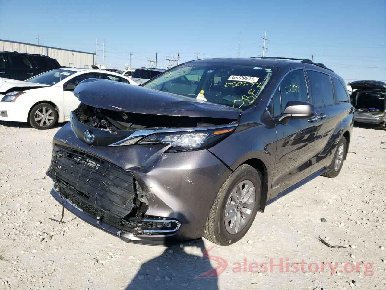 5TDYRKEC2MS050232 2021 TOYOTA SIENNA