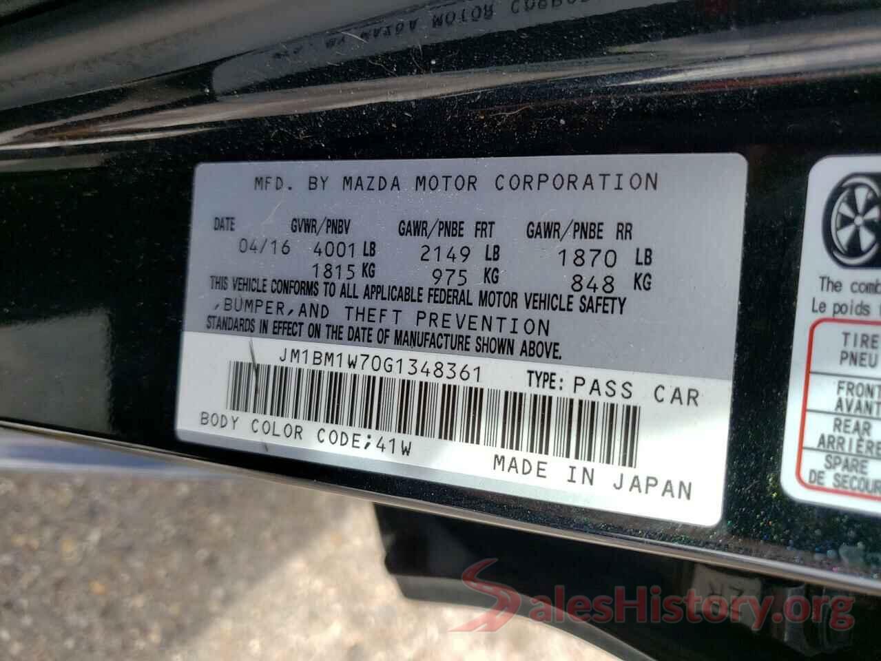 JM1BM1W70G1348361 2016 MAZDA 3