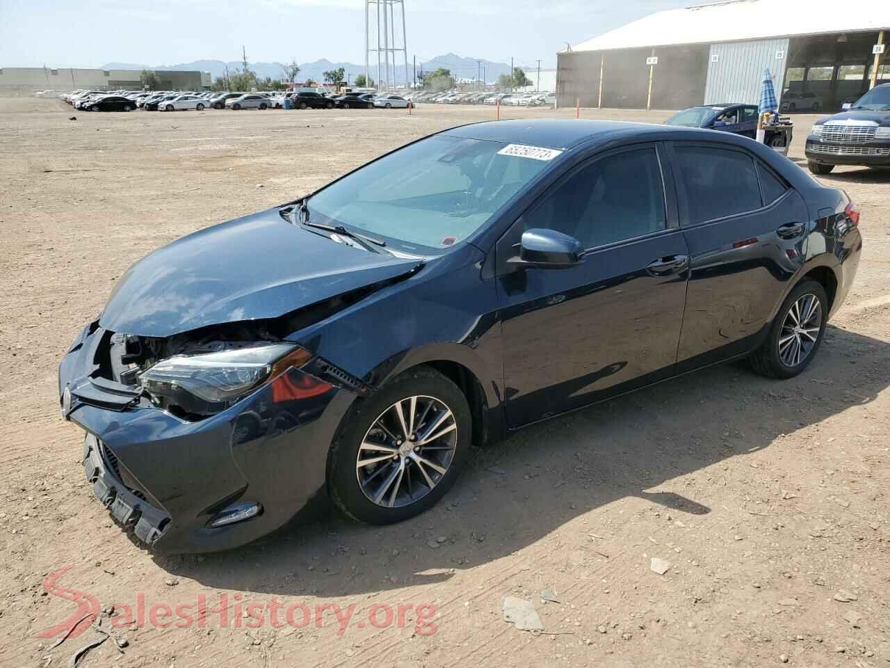2018 TOYOTA COROLLA VIN 2T1BURHE7JC995708, auction photo