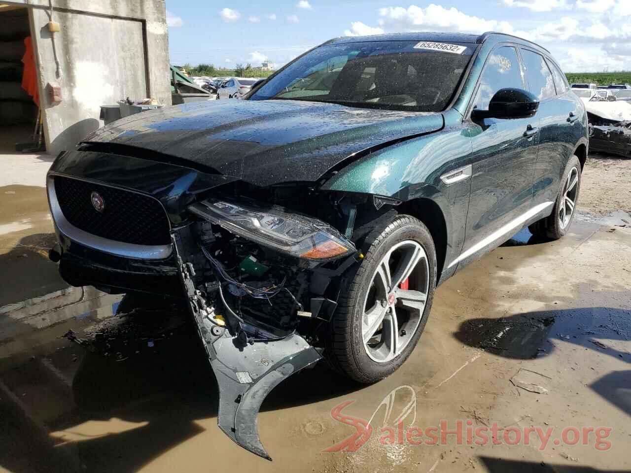 SADCM2FV8JA203041 2018 JAGUAR F-PACE