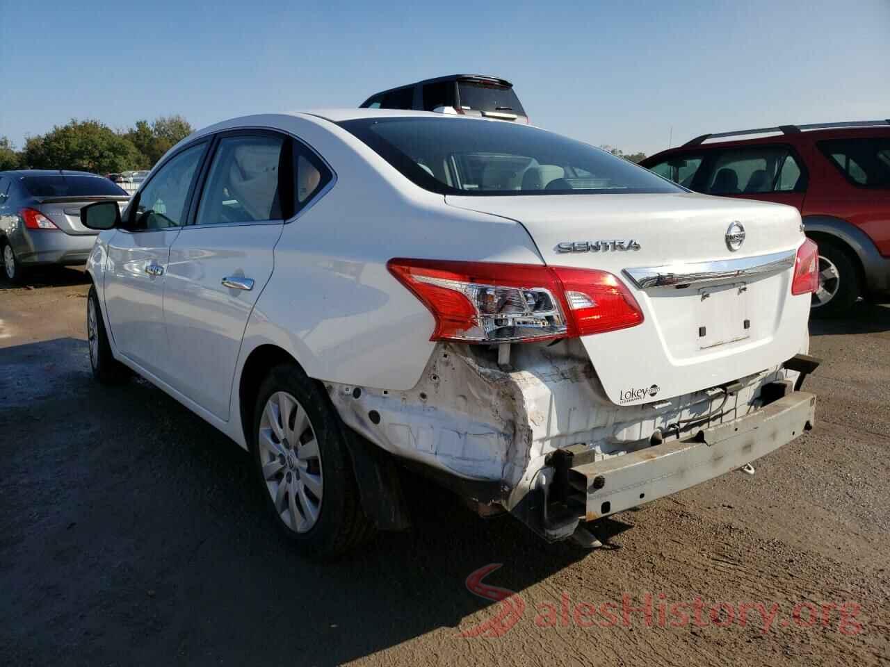 3N1AB7AP9HL643614 2017 NISSAN SENTRA