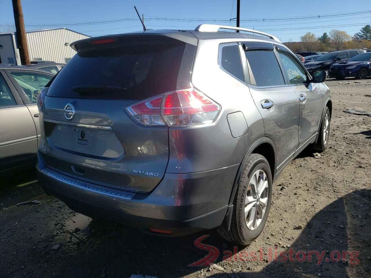 KNMAT2MV5GP650229 2016 NISSAN ROGUE