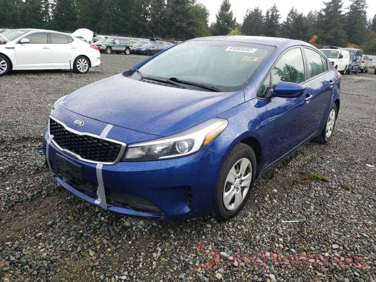 3KPFL4A78JE205577 2018 KIA FORTE