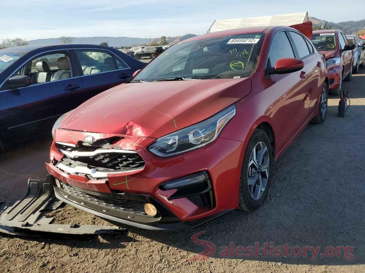 3KPF24AD4KE109617 2019 KIA FORTE