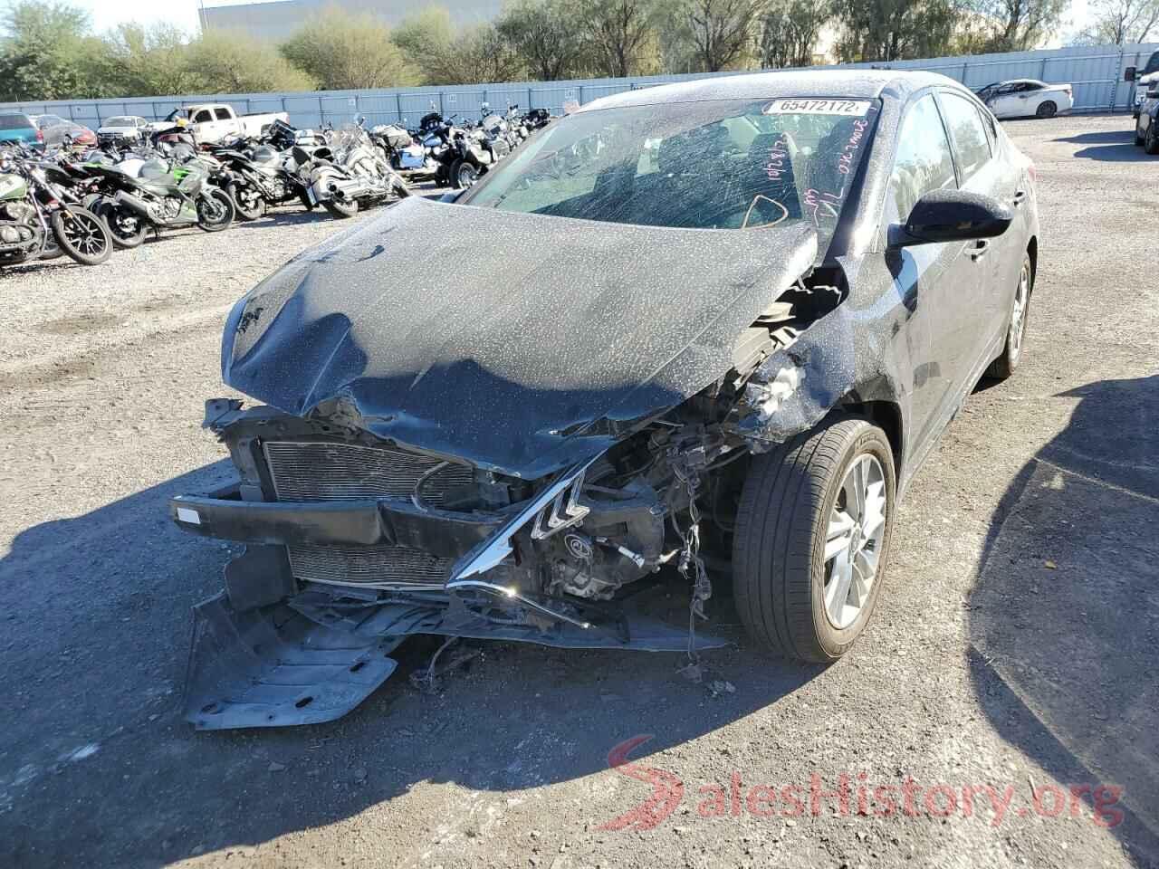 5NPD84LF3LH582085 2020 HYUNDAI ELANTRA