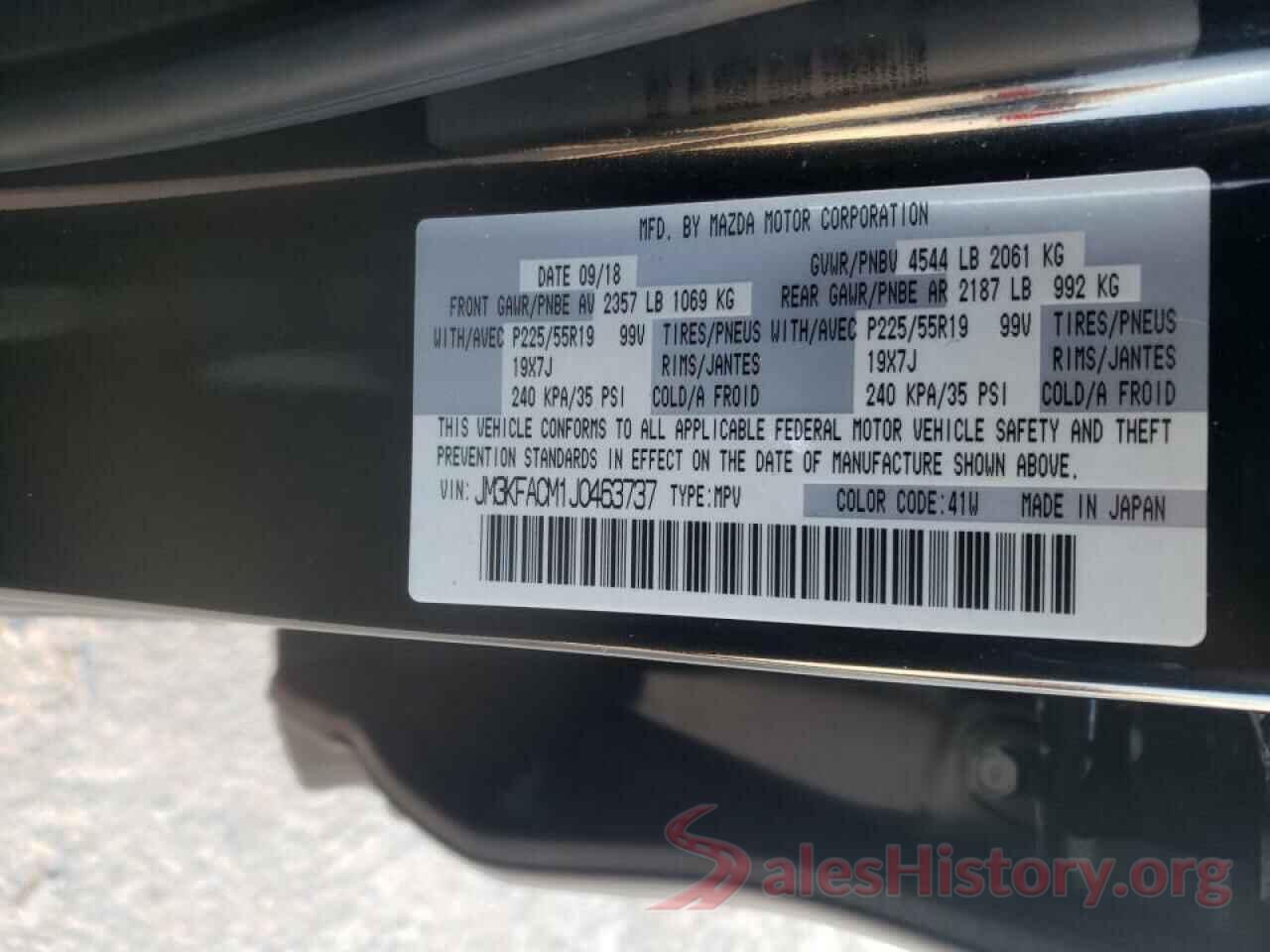 JM3KFACM1J0463737 2018 MAZDA CX-5