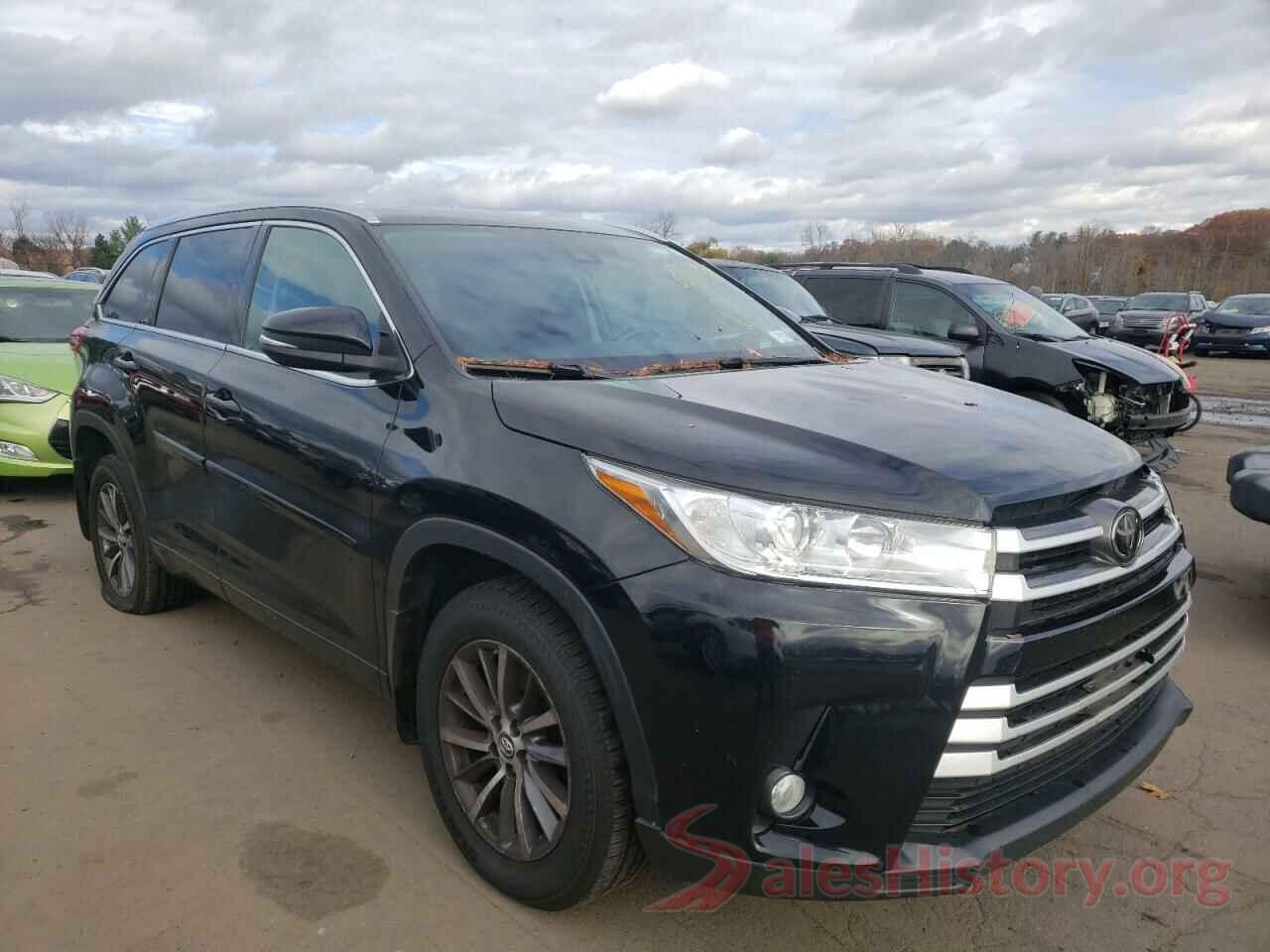 5TDJZRFH8HS378376 2017 TOYOTA HIGHLANDER