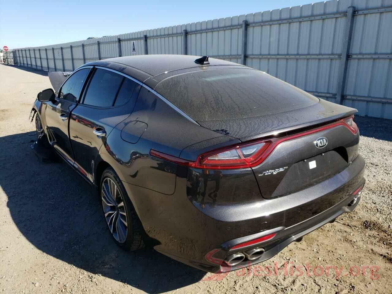 KNAE15LAXK6064466 2019 KIA STINGER