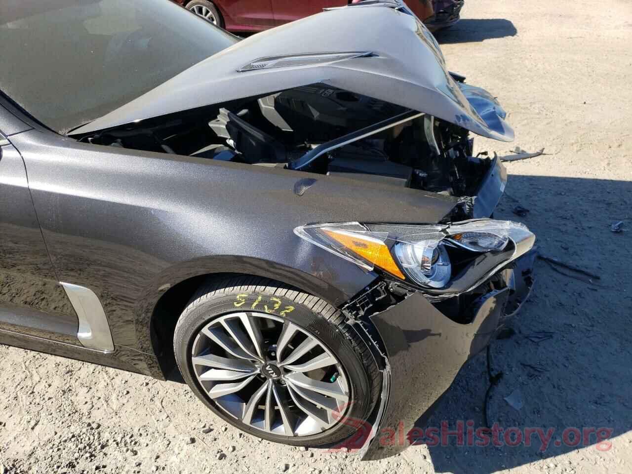 KNAE15LAXK6064466 2019 KIA STINGER