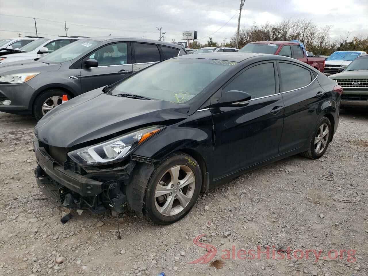 KMHDH4AE9GU566684 2016 HYUNDAI ELANTRA