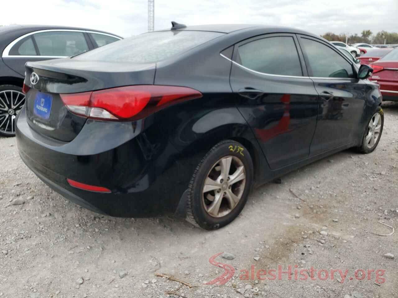 KMHDH4AE9GU566684 2016 HYUNDAI ELANTRA