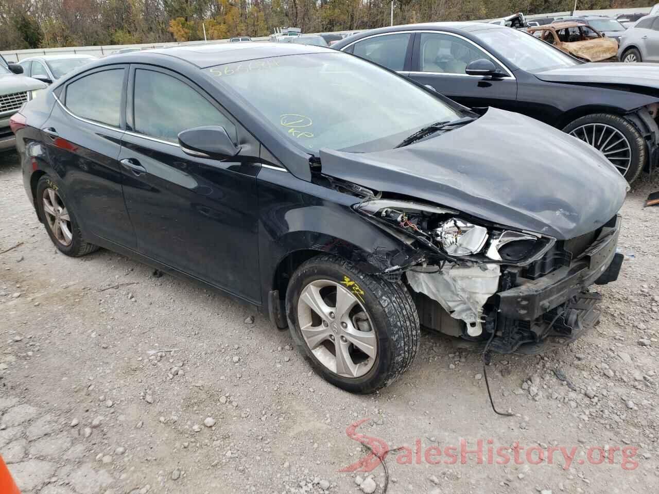 KMHDH4AE9GU566684 2016 HYUNDAI ELANTRA