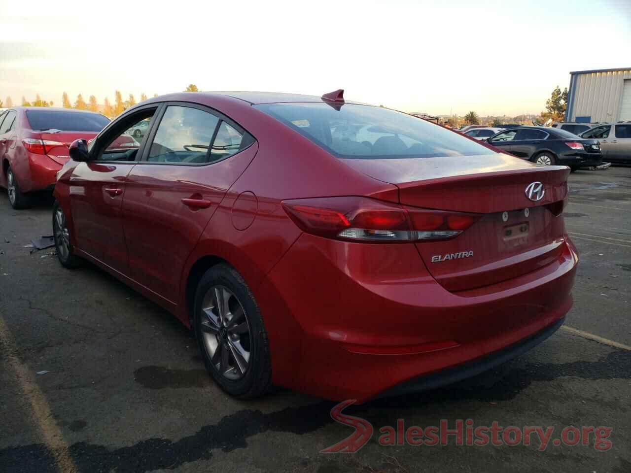 KMHD84LFXHU193694 2017 HYUNDAI ELANTRA