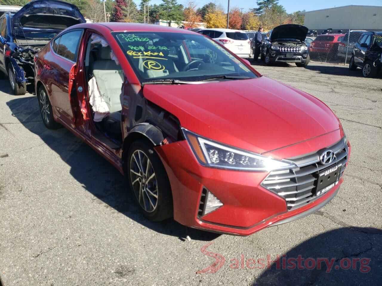 5NPD84LF0KH470181 2019 HYUNDAI ELANTRA