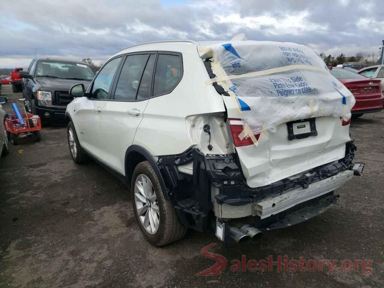 5UXWX9C3XH0W78054 2017 BMW X3