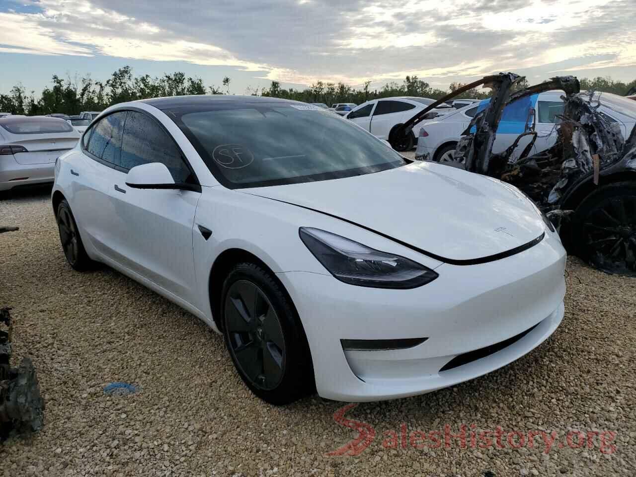 5YJ3E1EA0MF062785 2021 TESLA MODEL 3