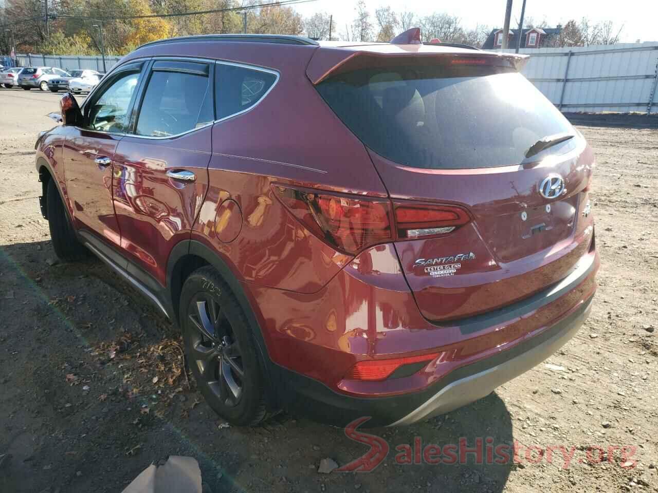 5XYZWDLA3JG522828 2018 HYUNDAI SANTA FE