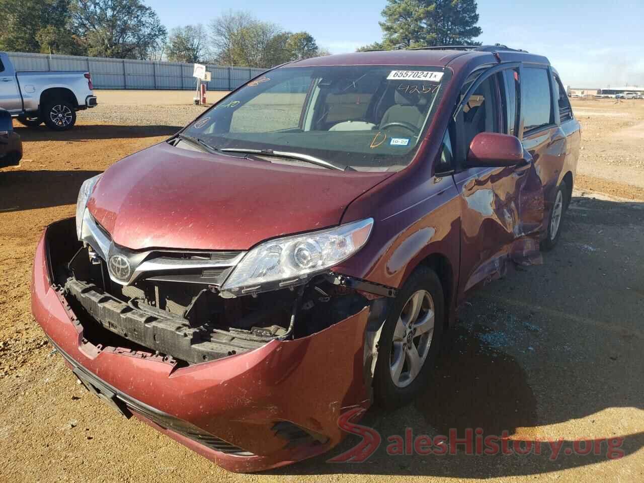 5TDKZ3DC1KS994257 2019 TOYOTA SIENNA