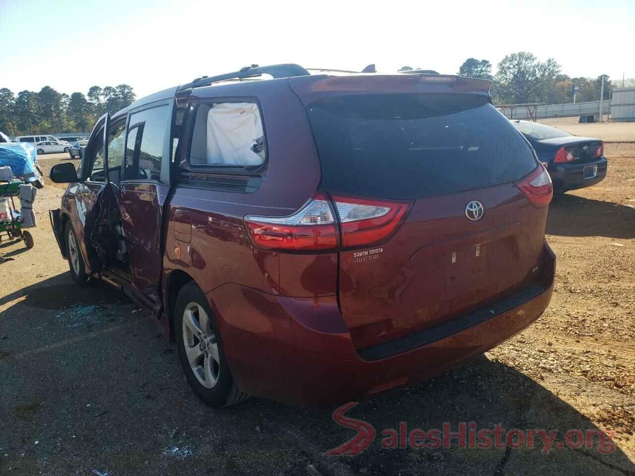 5TDKZ3DC1KS994257 2019 TOYOTA SIENNA