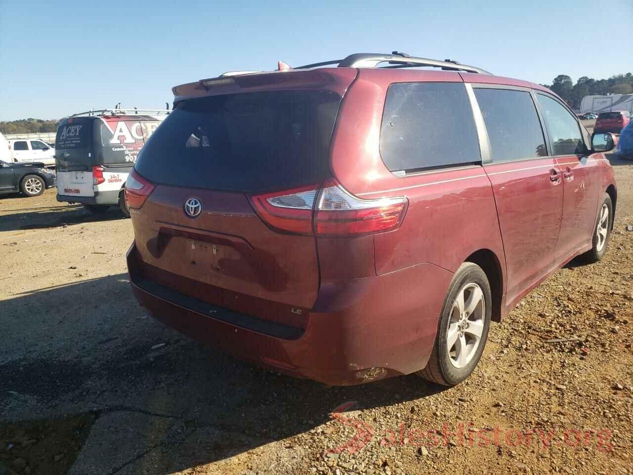 5TDKZ3DC1KS994257 2019 TOYOTA SIENNA