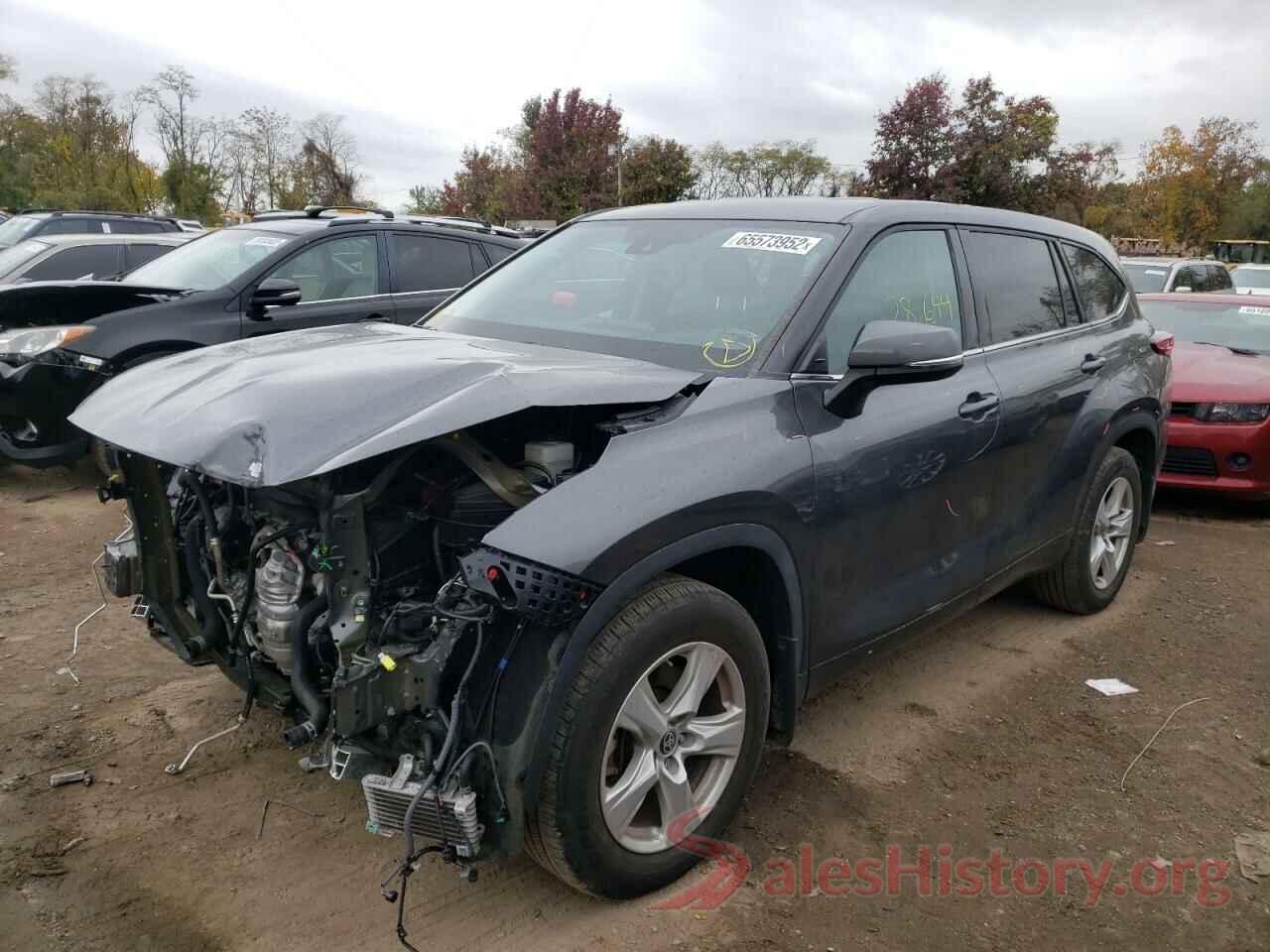 5TDBZRBH5LS509458 2020 TOYOTA HIGHLANDER