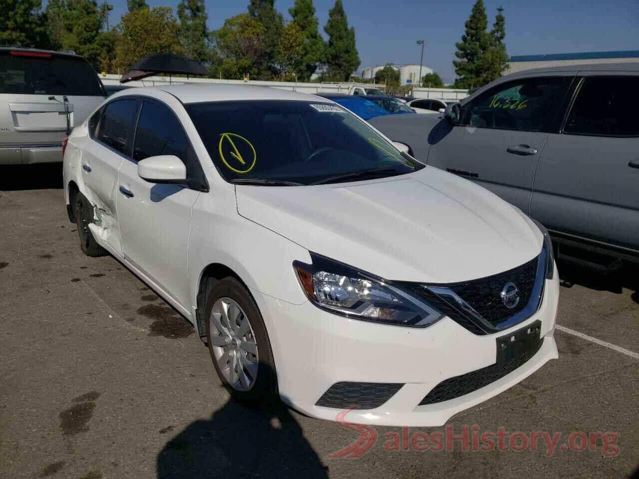 3N1AB7AP3KY390056 2019 NISSAN SENTRA