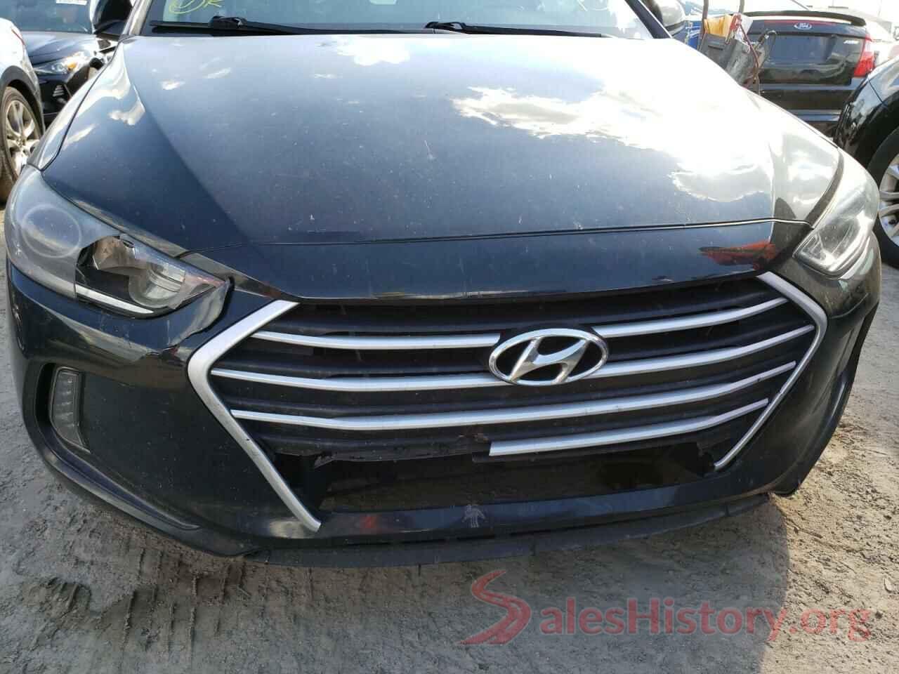 5NPD84LF2JH234999 2018 HYUNDAI ELANTRA