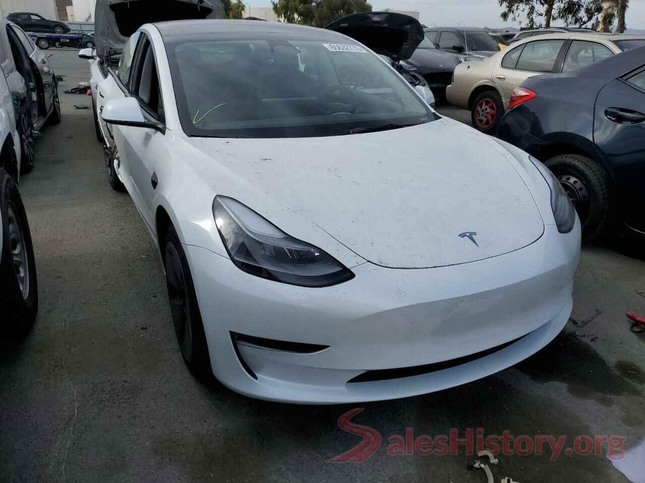 5YJ3E1EB9NF299401 2022 TESLA MODEL 3