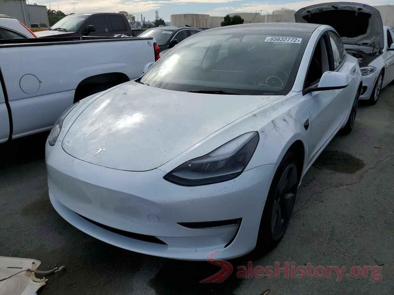 5YJ3E1EB9NF299401 2022 TESLA MODEL 3