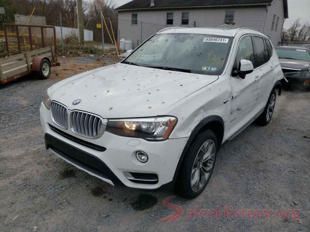 5UXWX9C34H0W76476 2017 BMW X3