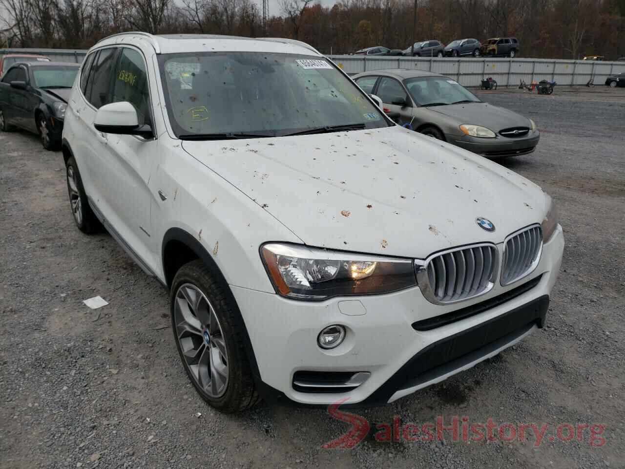 5UXWX9C34H0W76476 2017 BMW X3