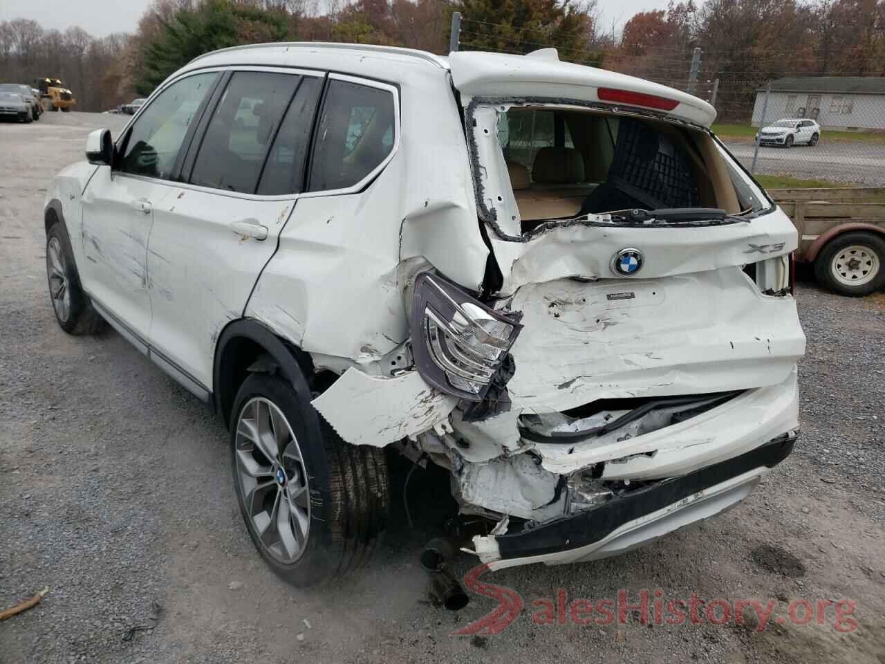 5UXWX9C34H0W76476 2017 BMW X3