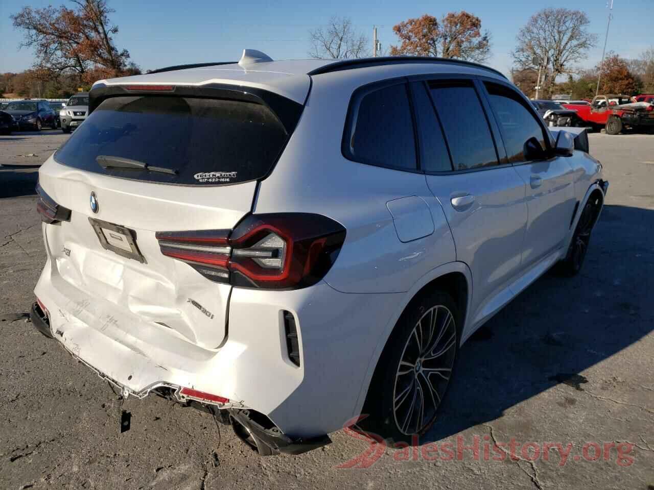 5UX53DP08N9K84943 2022 BMW X3