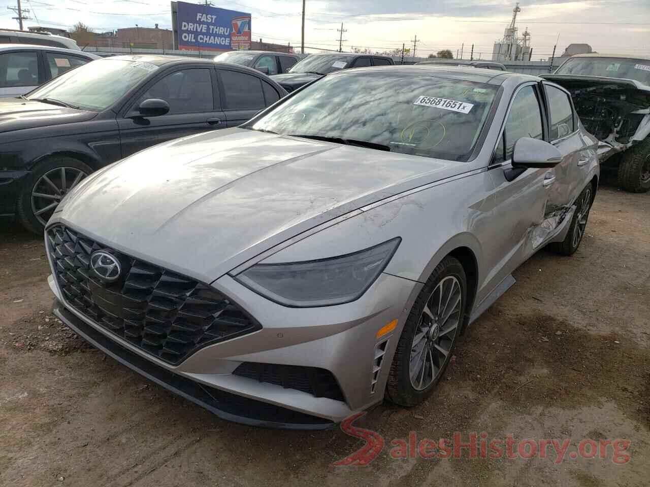 5NPEH4J20MH100260 2021 HYUNDAI SONATA