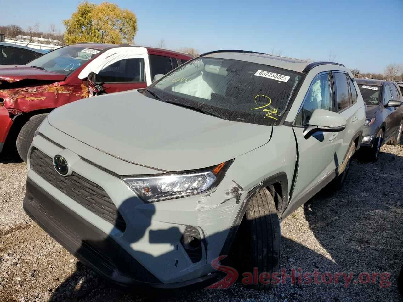 2T3P1RFV5MW190608 2021 TOYOTA RAV4