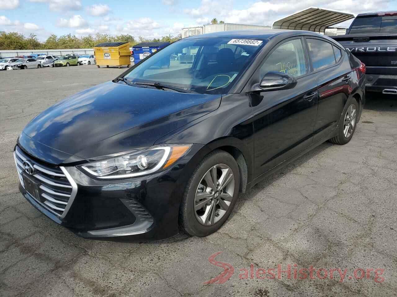 5NPD84LFXJH383578 2018 HYUNDAI ELANTRA