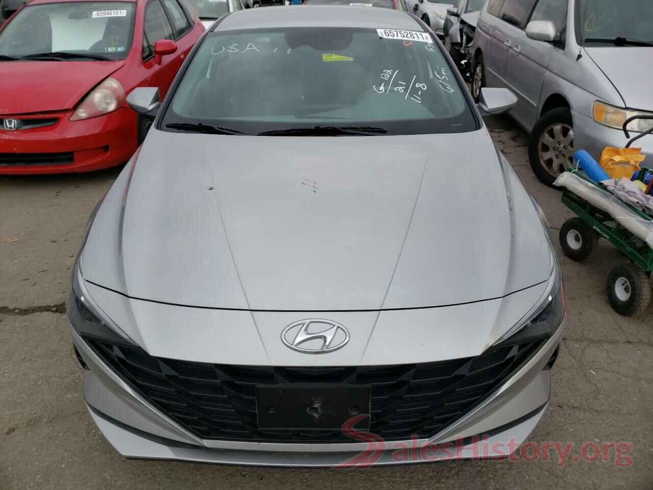 5NPLL4AG3MH047250 2021 HYUNDAI ELANTRA