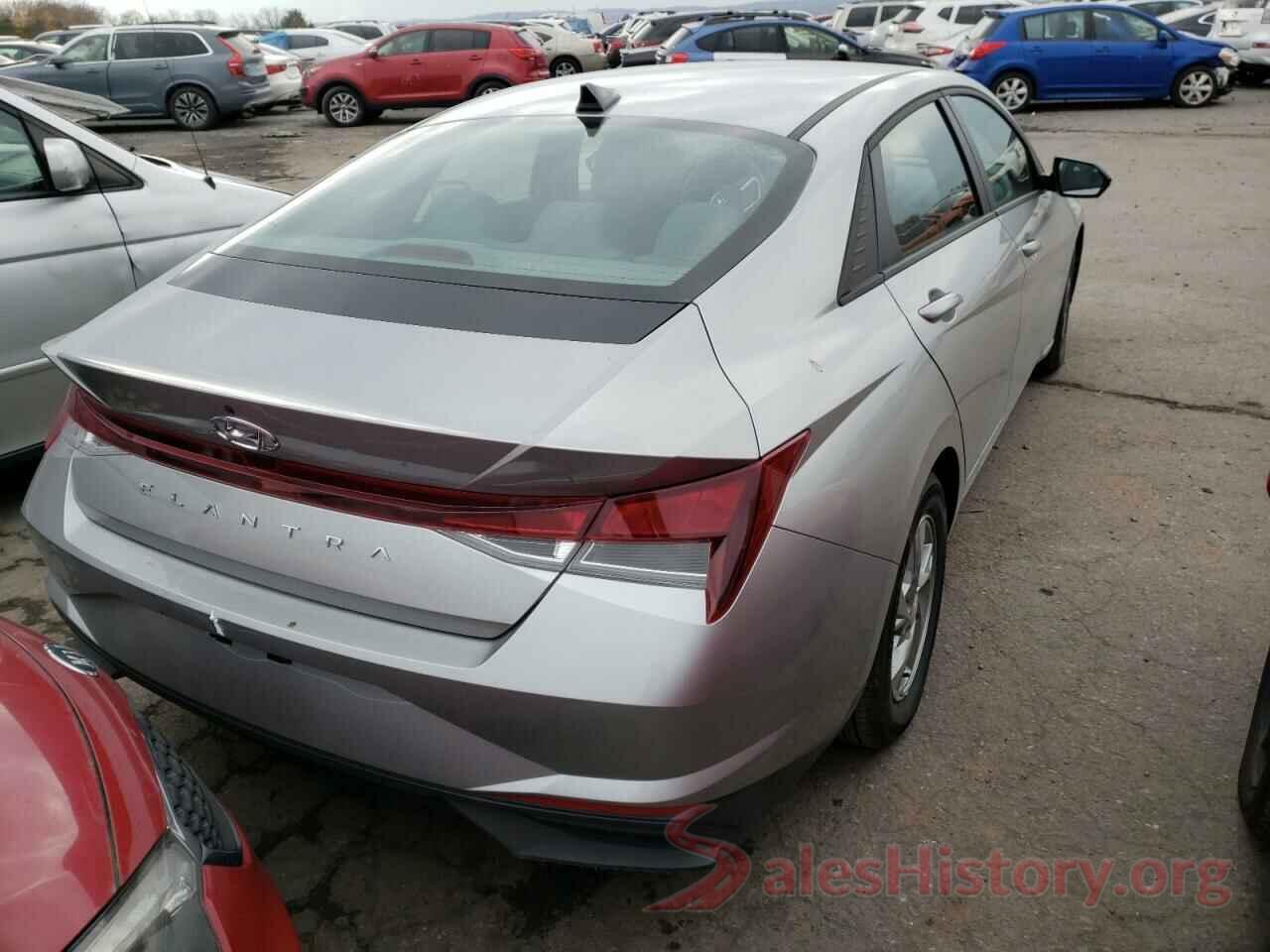 5NPLL4AG3MH047250 2021 HYUNDAI ELANTRA