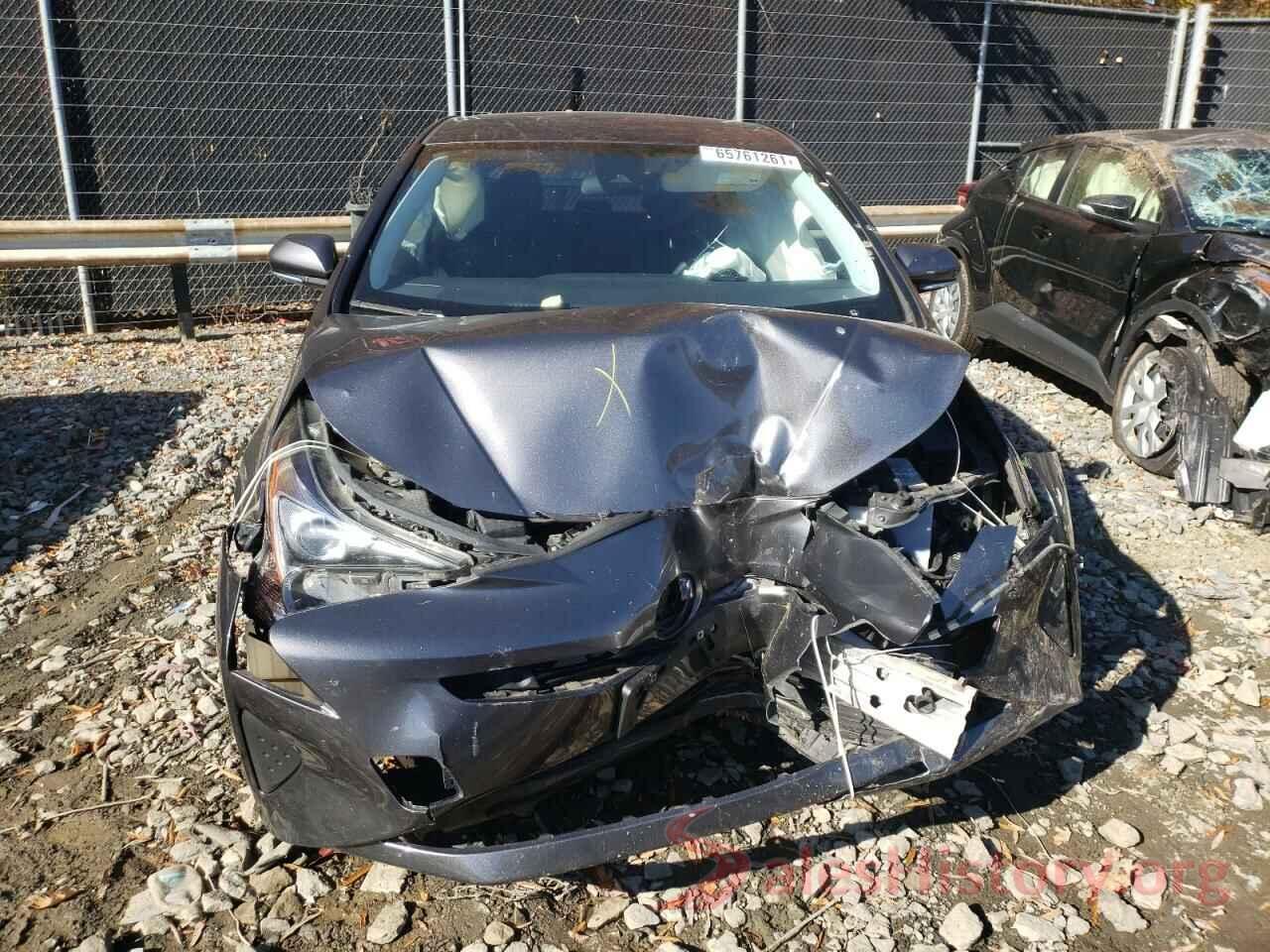 JTDKBRFU3J3064535 2018 TOYOTA PRIUS