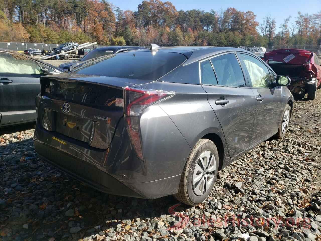 JTDKBRFU3J3064535 2018 TOYOTA PRIUS