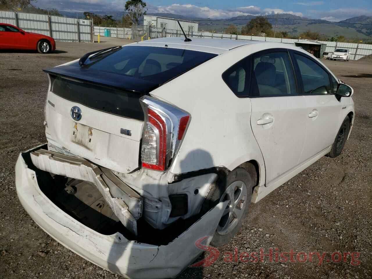 JTDKN3DU4C5455661 2012 TOYOTA PRIUS