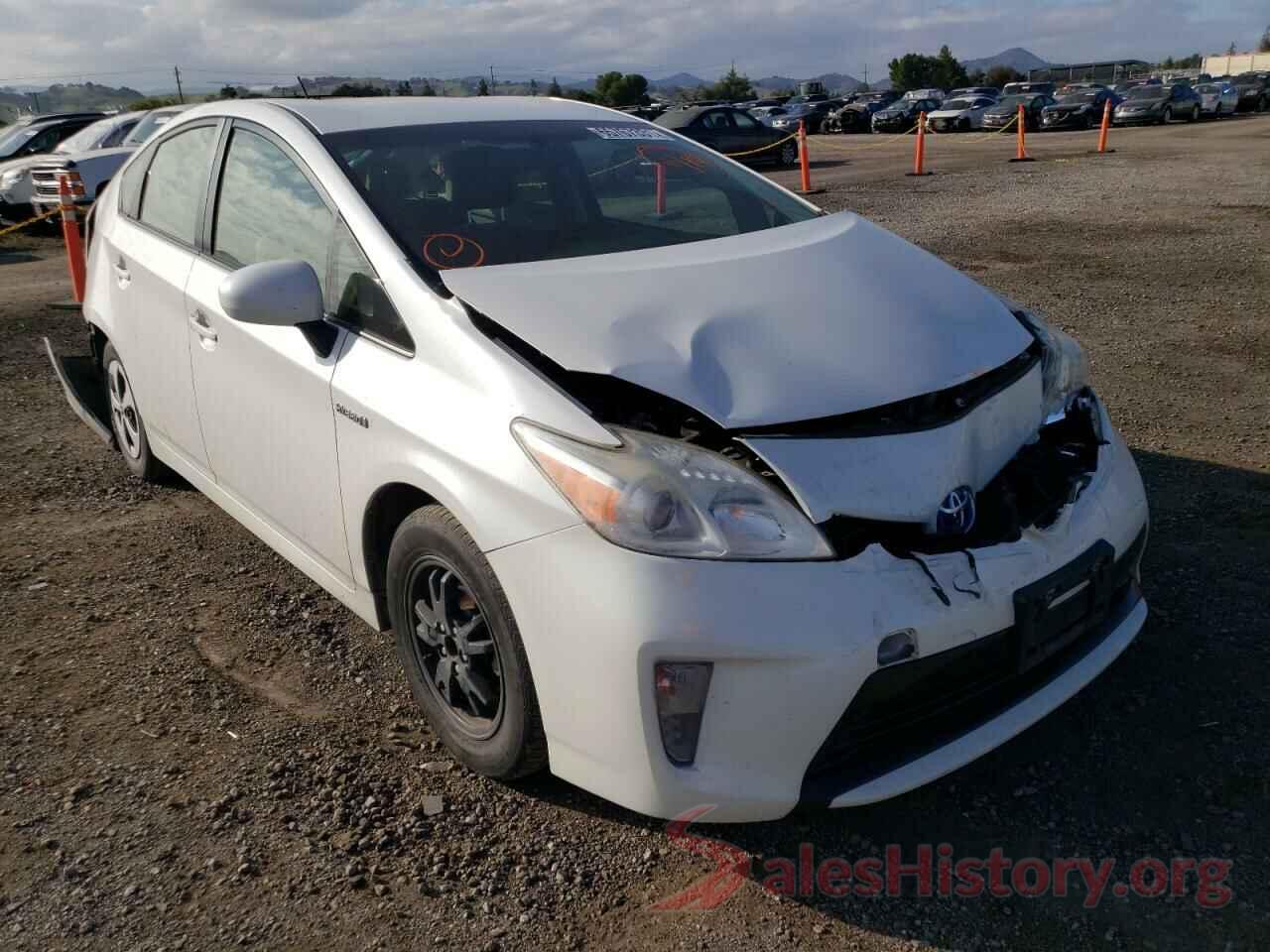 JTDKN3DU4C5455661 2012 TOYOTA PRIUS